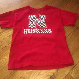 Red Nebraska Huskers t-shirt